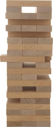 SIMBA G & M Wooden Tumbling Tower In Cream Color For Kids  (Brown)
