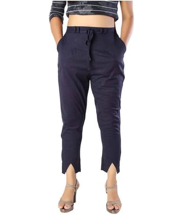 elenia Cotton Jeans - Navy Single