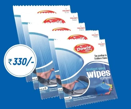 KITCHEN WIPES PACK OF 5