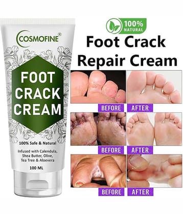 COSMOFINE Cracked Skin Repair Cream, Foot Crack Cream, Foot Cream for All year (100 mL)