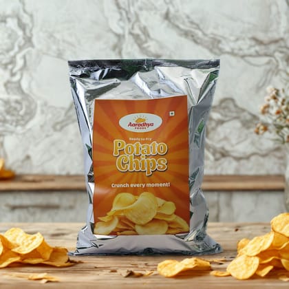 Homemade Raw Potato Chips 250 g Each [24X36cm]
