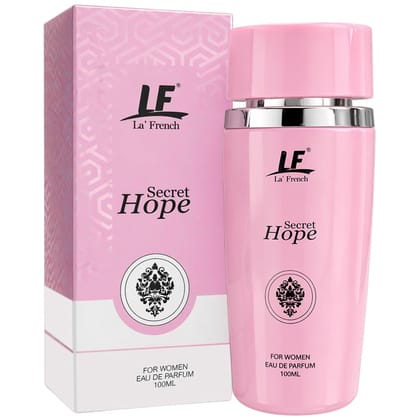 Secret Hope Eau De Parfum 100ml Sweet Floral Rose & Earthy Long-Lasting Perfume for Women Secret Hope Eau De Parfum 100ml Sweet Floral Rose & Earthy Long-Lasting Perfume for Women