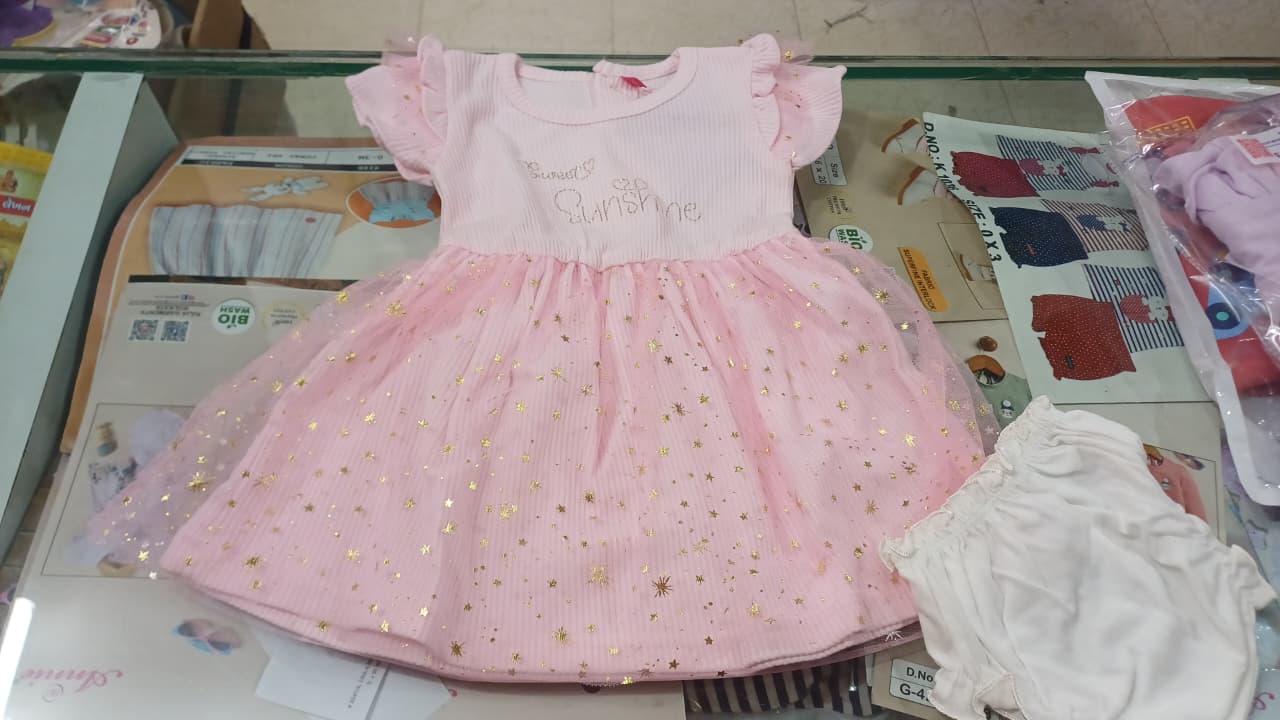 Party wear soft material frock