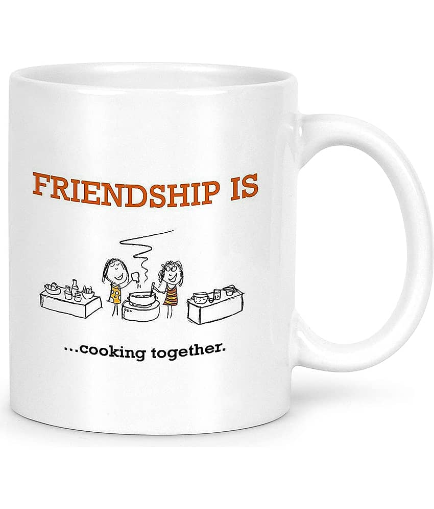 Idream Quote Printed Ceramic Coffee Mug 1 Pcs 330 mL