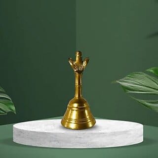 Divya Brass Aarti Ghanti  Source of Divine Vibrations  Prosperity