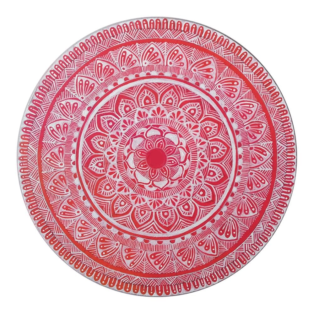 Pen Mandala On Round MDF DIY Kit by Penkraft