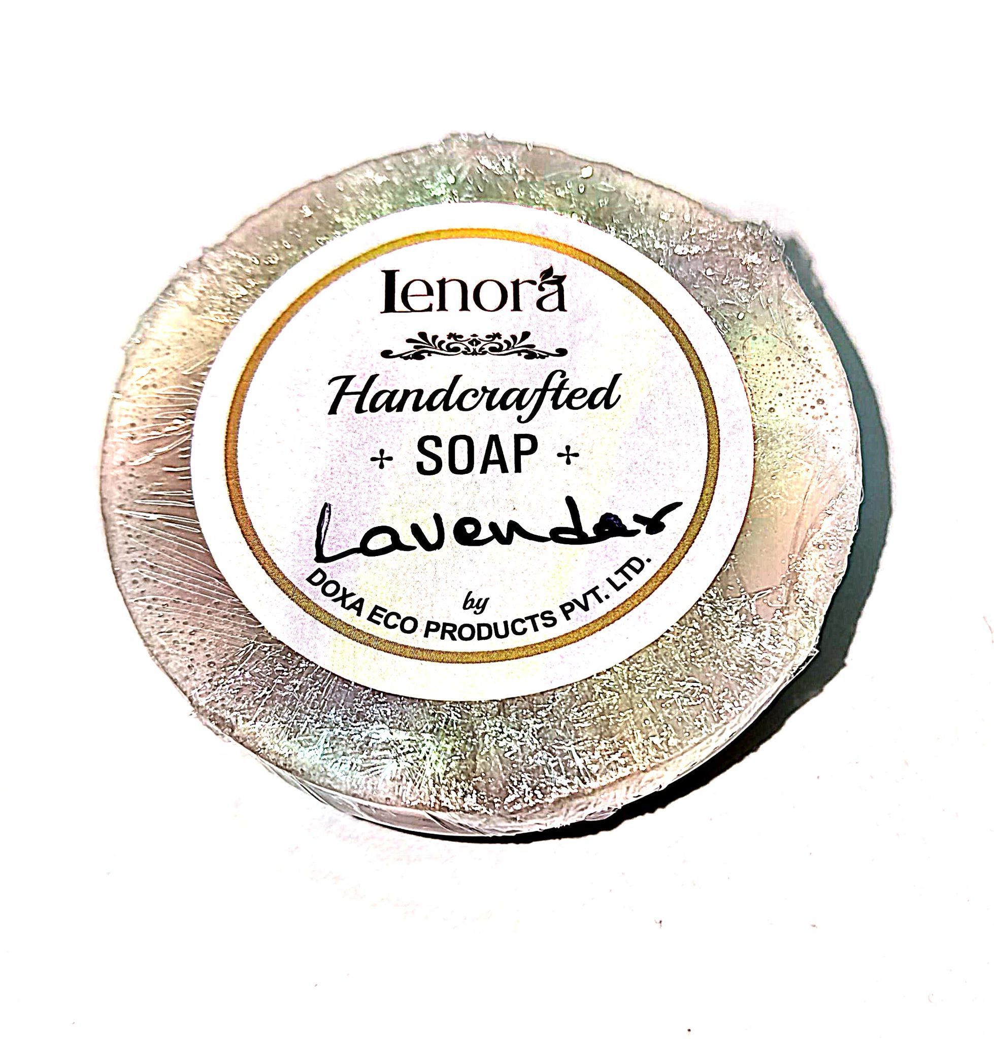 Lenora Handcrafted Lavender Soap Bar
