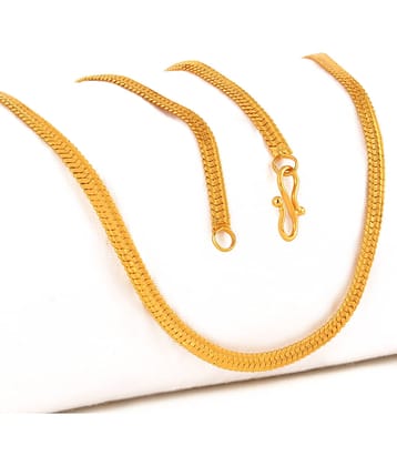 FASHION FRILL Gold Plated Brass Chain ( Pack of 1 )