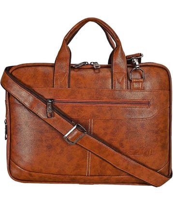 ZAIKO BAGS Tan Laptop Sleeves