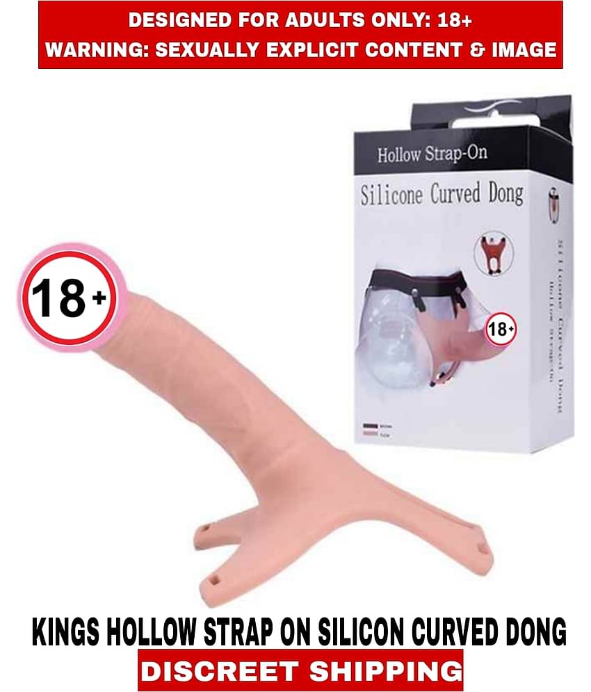 New L U X Y Hollow Strap-On Dildo Silicon And Curved Dong Strap-On Male Sexy Toy For Men