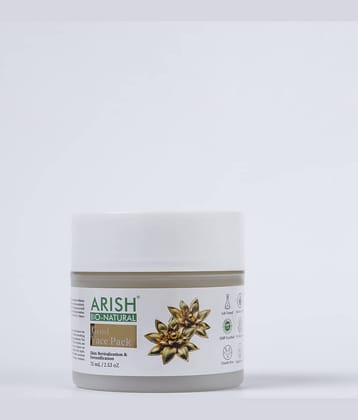 ARISH BIO-NATURAL - Radiant Glow Face Pack for All Skin Type ( Pack of 1 )