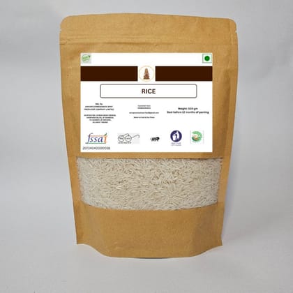 Rice - 500 gm - 500 gm - One pack of rice