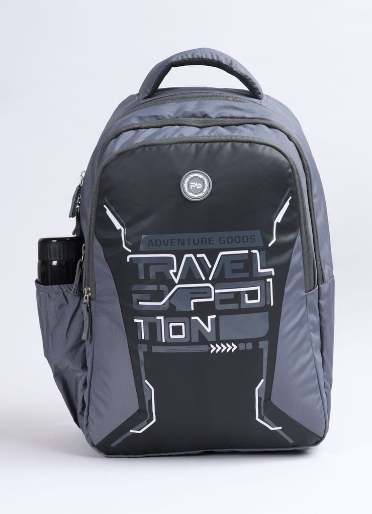 PB Pearlbags Polyester Water Resistant Casual Backpack With Laptop Sleeve For School,college & Office For Boys and Girls,Men & Women