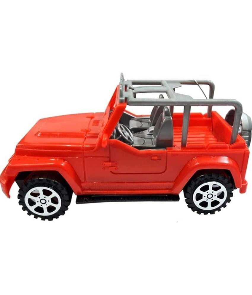 YESKART - Red Plastic Car ( Pack of 1 )