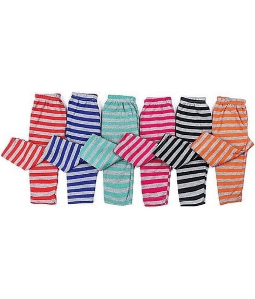 DAYAKU Pack of 6 Cotton Three-Fourth For Boys ( Multi Color )