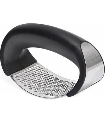 GKBOSS Black Stainless Steel Garlic Peeler ( Pack of 1 )