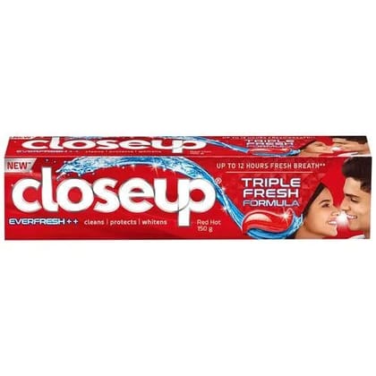 Close Up Everfresh++ Red Toothpaste Hot, 150 gm