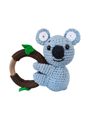 Rattle Koala Crochet Toy