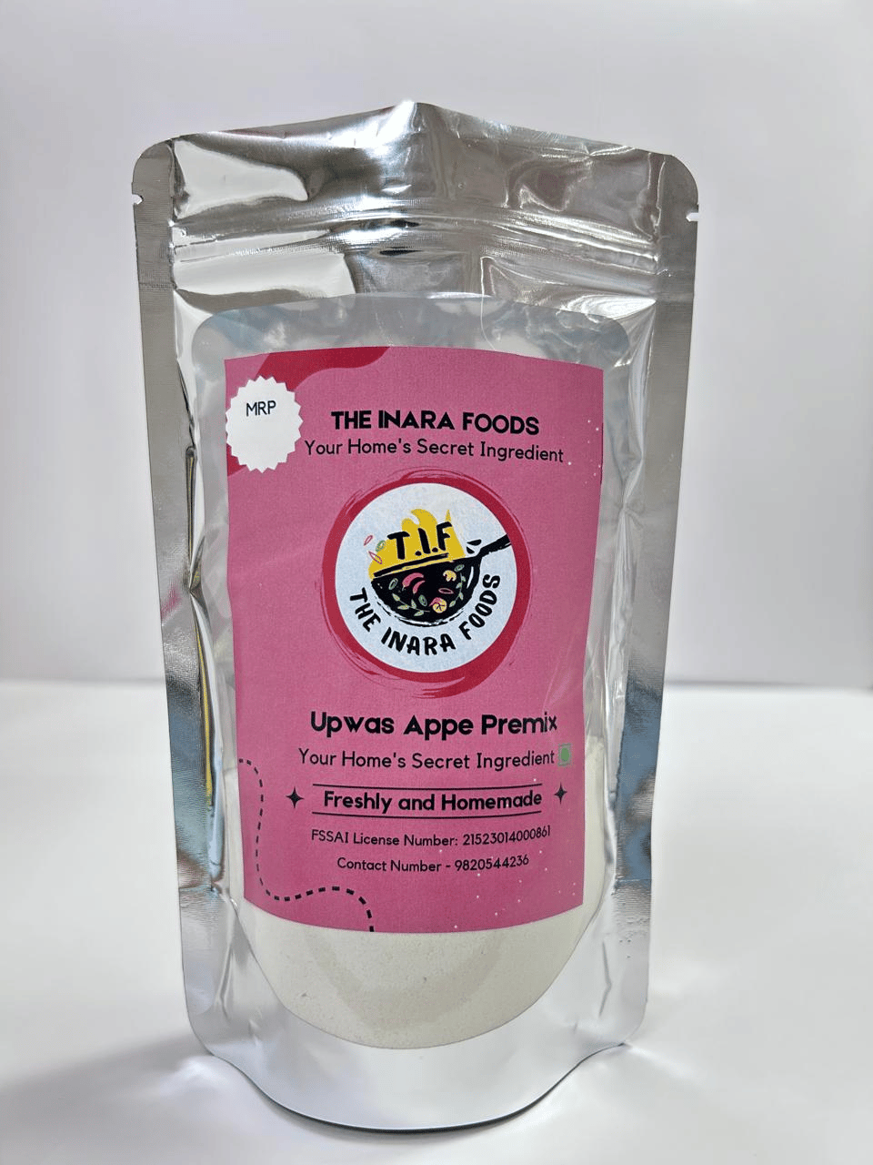 The Inara Foods Upwas Appe Premix (200g) | Freshly & Homemade | Fasting Snack