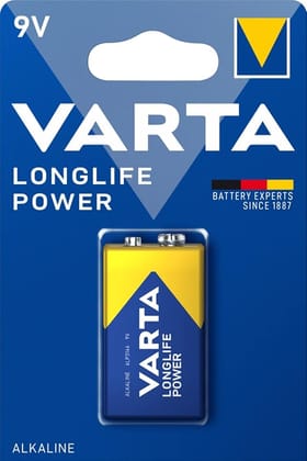 Varta High Energy 1 9V Alkaline Battery