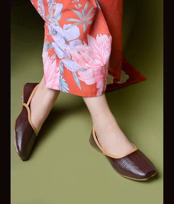 NZS Brown Women's Casual Ballerinas