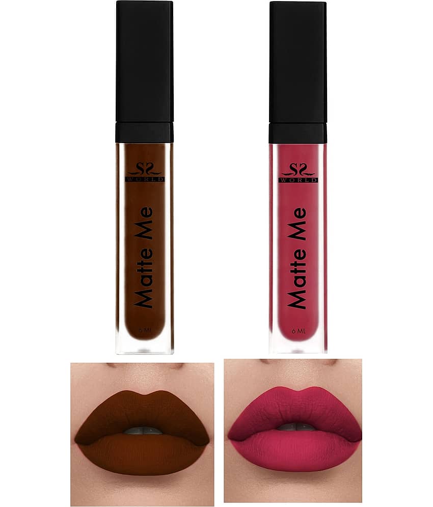 ssworld Caramel Matte Lipstick 8