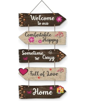 Welcome home decor wall hanging for decoration gift door decoration