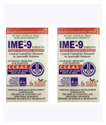 IME-9 pack of 2 Tablet 120 no.s