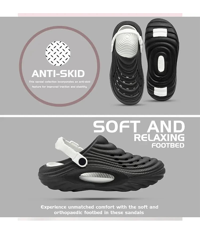 EASTERN CLUB Black Men's Slide Flip Flop