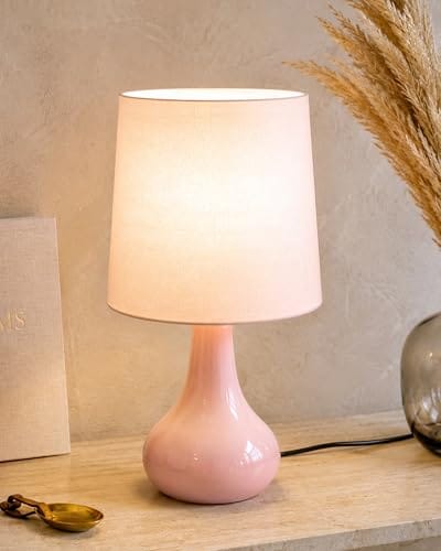 Lamp, Bedside Desk Lamp, Lamp for Living Room, Lamps for Bedroom, Farmhouse Bedside Nightstand, Modern Home