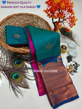 Elegant Arani Soft Silk Sarees