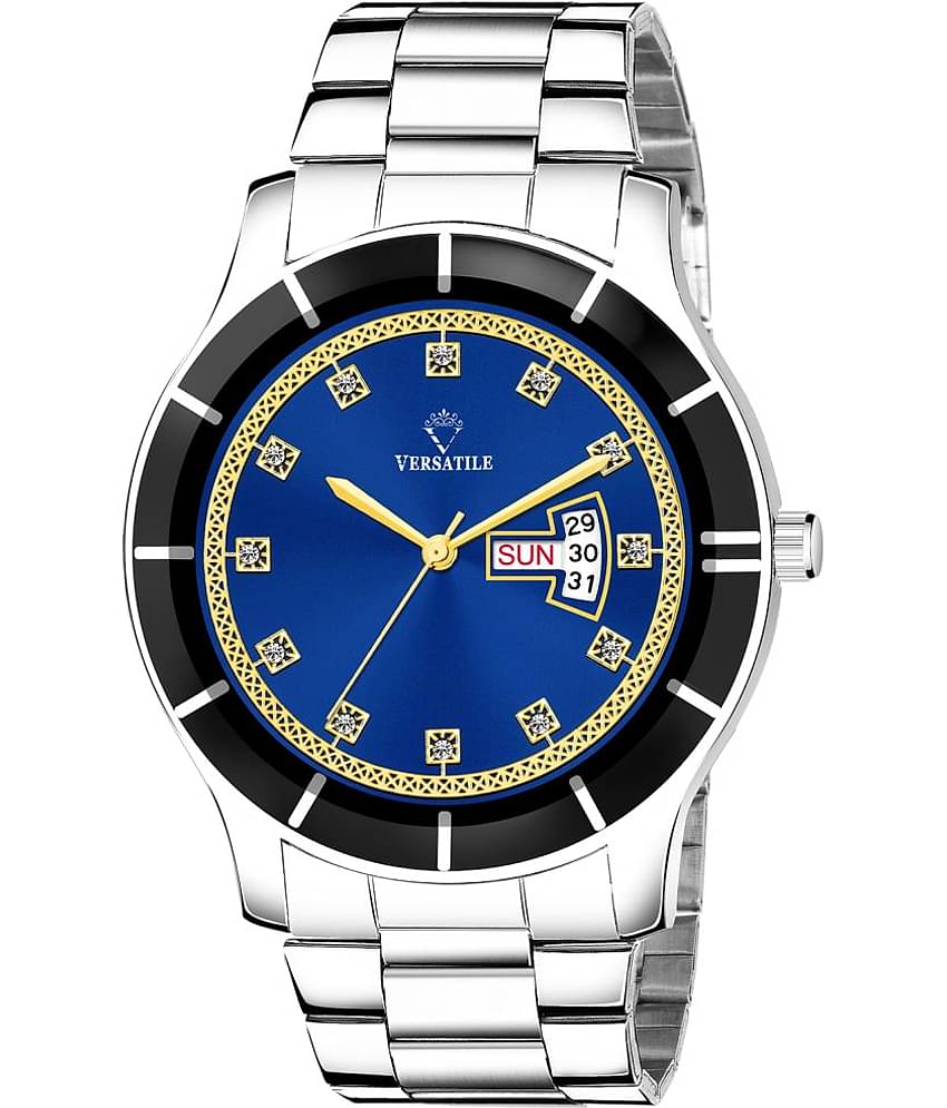 Versatile - Silver Stainless Steel Analog Men's Watch