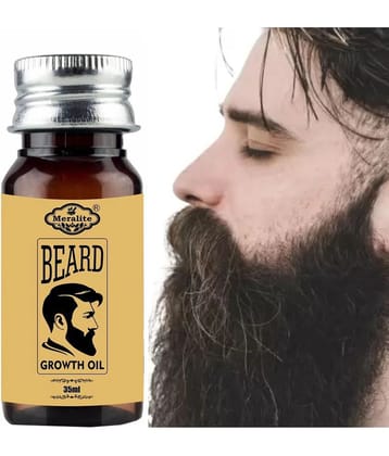 MERALITE - 35mL Promotes Beard Growth Beard Oil ( Pack of 1 )