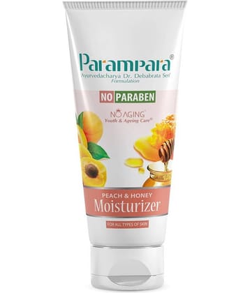 Parampara Peach & Honey Non Sticky Face Cream Skin Moisturizer 100 ml