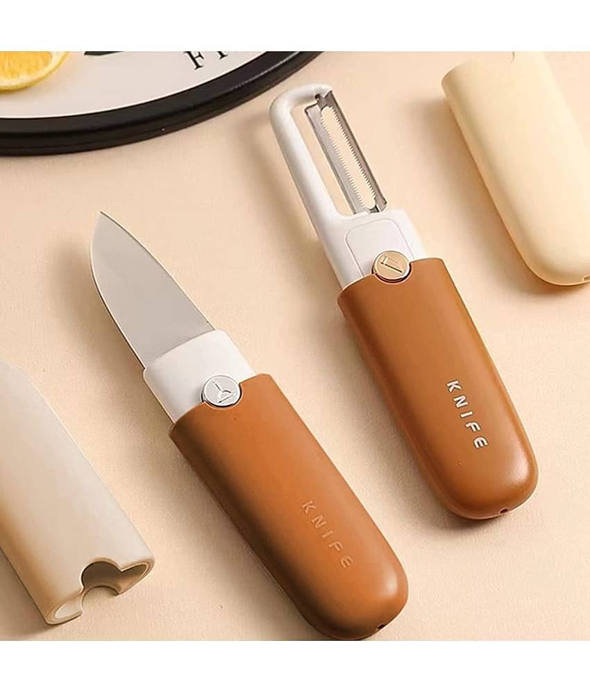 ATIPRIYA Multicolor Stainless Steel Chef Knife Blade Length 5 cm ( Pack of 1 )