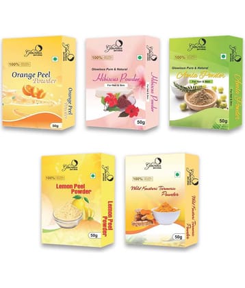 glowious - Skin Toning Face Pack for Normal Skin ( Pack of 5 )