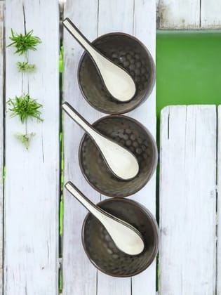 Earth Ember Soup Bowl (Set of 4)