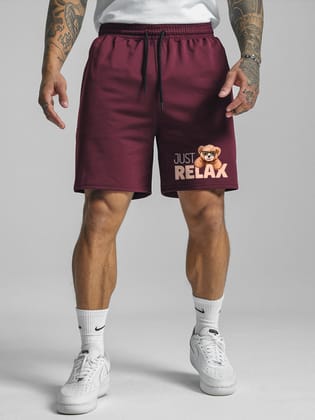 Just Relax Cotton Mens Shorts-S