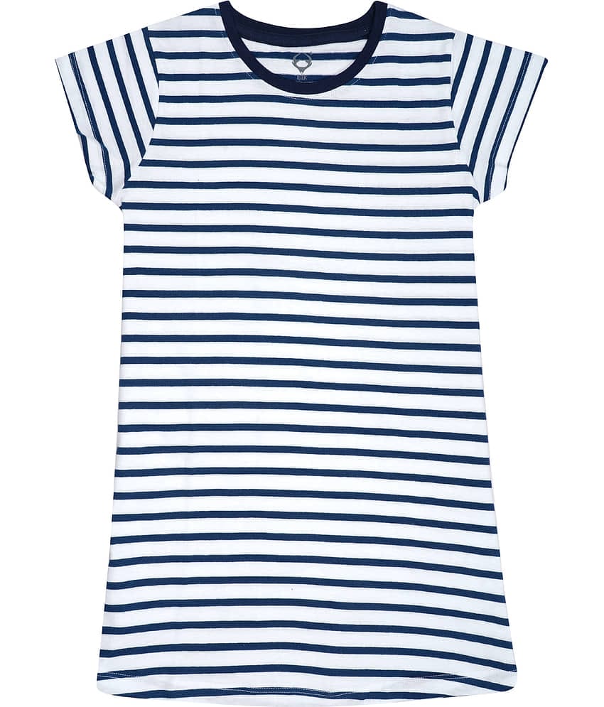 E1K Pack of 1 Girls Cotton T-Shirt ( Light Blue )