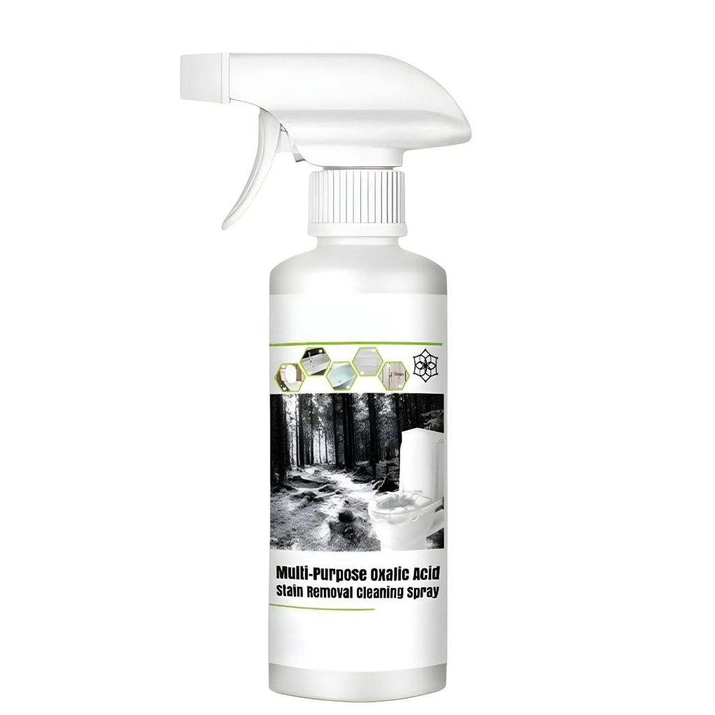 Multipurpose Stain Remover Oxalic Cleanser Spray for Bathroom, Tiles, Toilet, Kitchen Sink & Faucets | Foam Cleaner for Rust, Hard Water, Yellow Marks & Grime (200Ml)