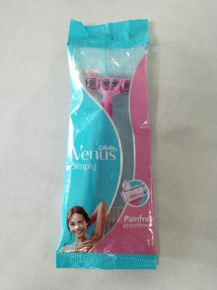 Gillette Venus simply painfree smoothness razor 