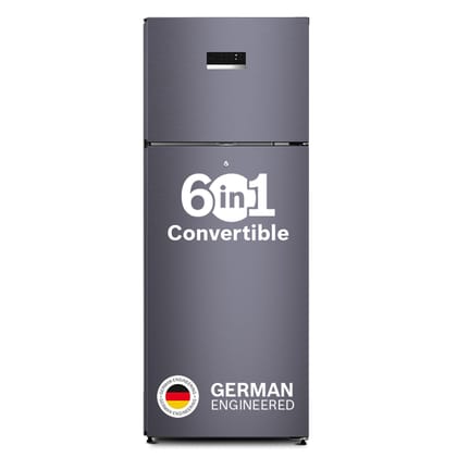 Bosch 243L, 2 Star, Frost Free Double Door Refrigerator | 6-in-1 Convertible Modes | 80min Convert | Touch Panel | Extend Cool up to 18 hrs | SuperFreeze (CTC27U12VI, Dark Lake, 2026) Bosch 243L, 2 Star, Frost Free Double Door Refrigerator | 6-in-1 Conve