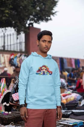 Hoodie (Men) - Droopy Dog Eyes (12 Colours)