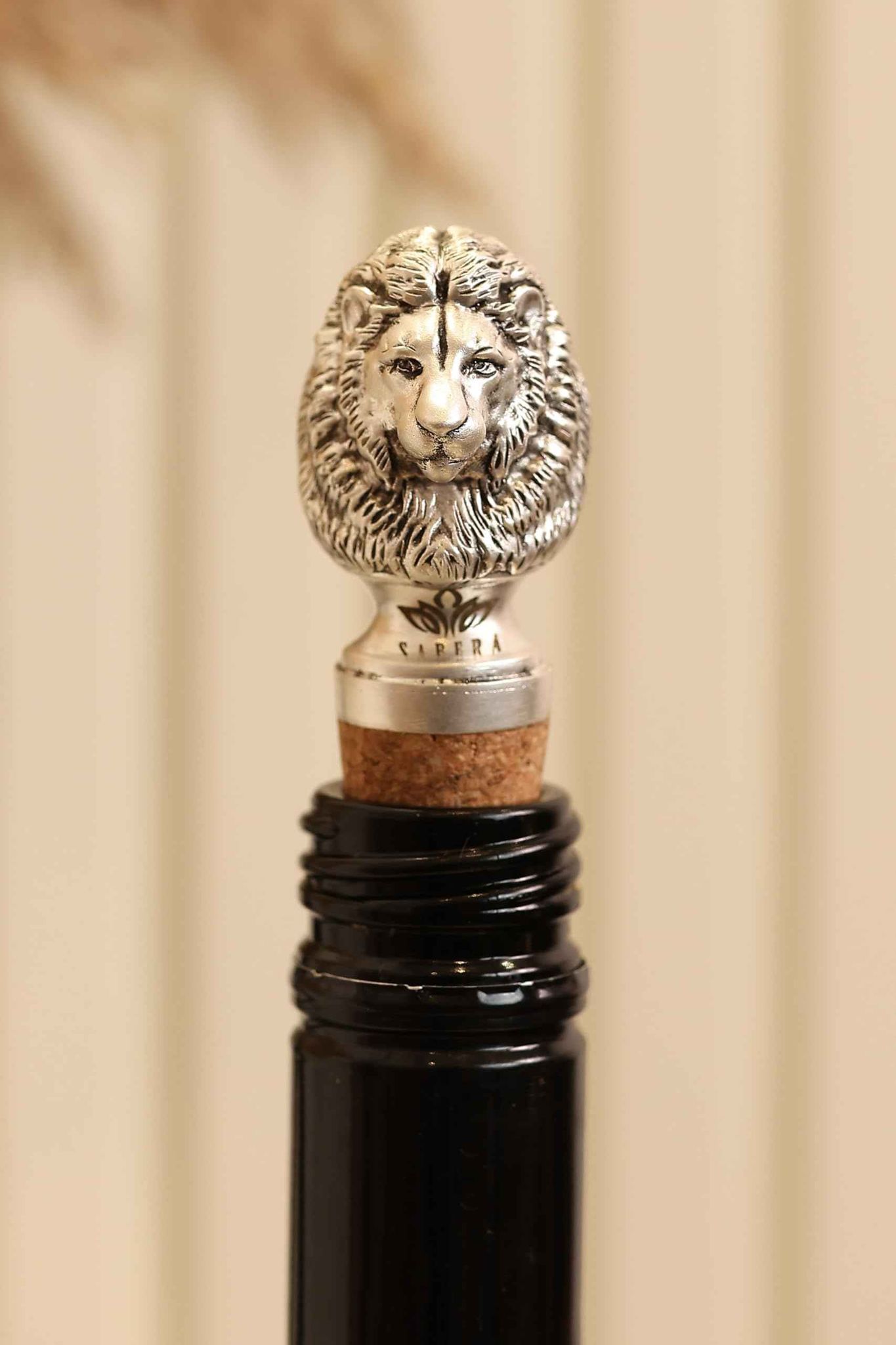 Lion Head Bottle Stopper