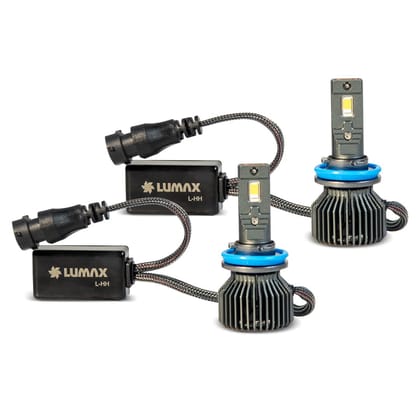 Lumax Fog Lamp LED Lamp H8 12V, 160W Kit | Ultra Bright Fog Light | Enhanced Visibility | Plug & Play Installation