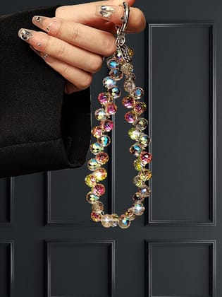 Aurora Effect Crystals Luxury Phone Charm