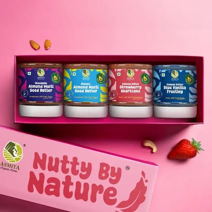 Nutty By Nature Tasting Box - 400 gm-Combo