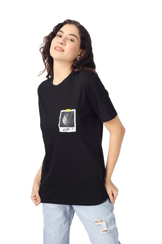 "SAVE EARTH Collection | Home Printed T-Shirt " Large