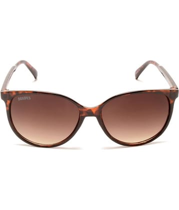 Roadies - Brown Oval Sunglasses ( Pack of 1 )