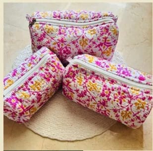 TRAVEL KIT POUCH(SET OF 3)